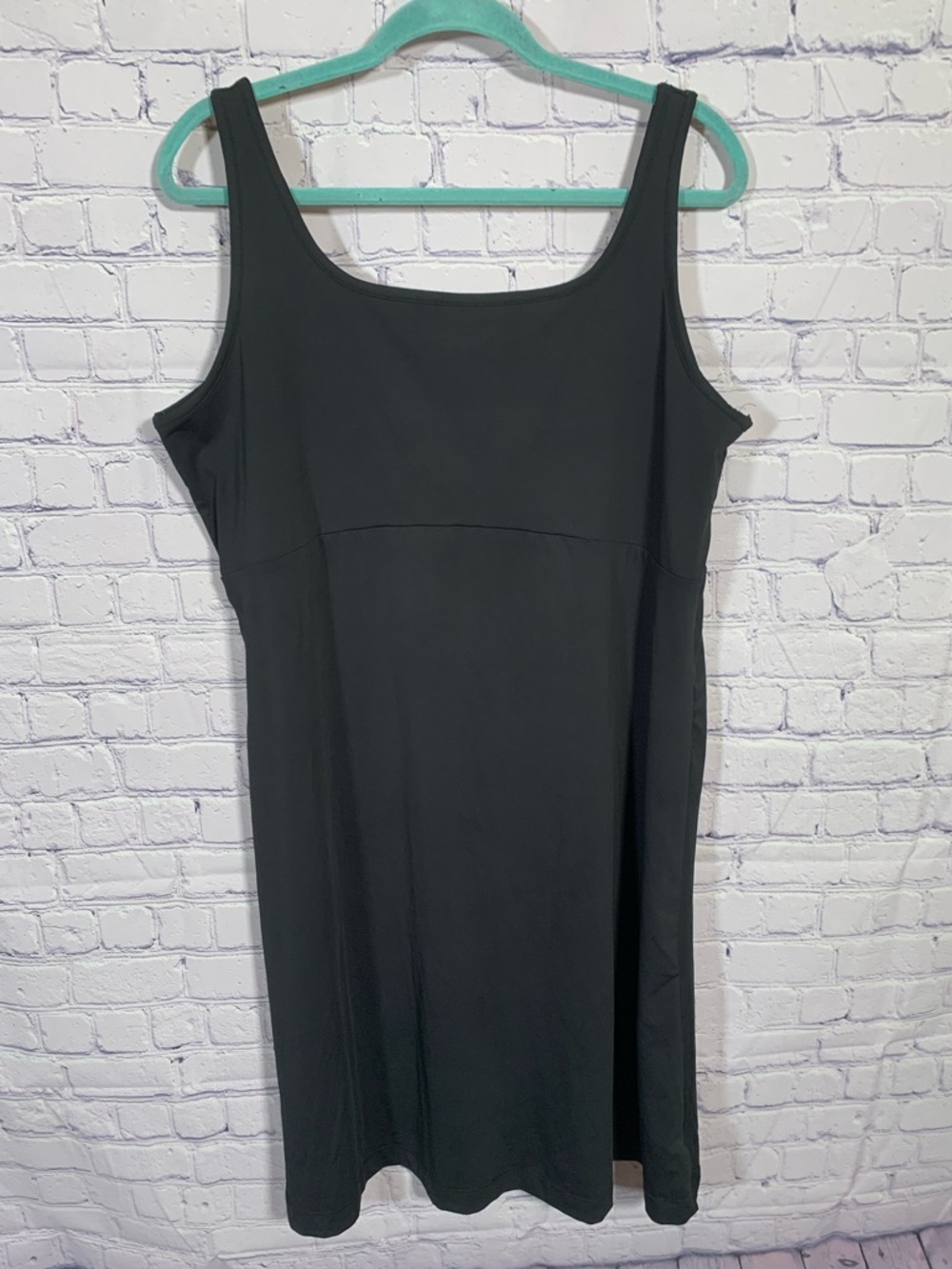 Columbia Womens PFG Sleeveless Dress Black Sz XXL Stretch Outdoor Boating Casual